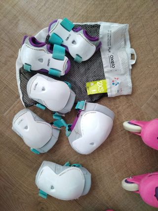 Patines Oxelo play3 con Casco y Protecciones