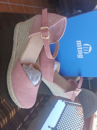 Cuñas Mustang Lousia Rosa