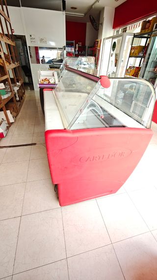 Congelador de helados.