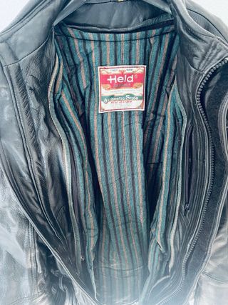 Chaqueta moto cuero Held 