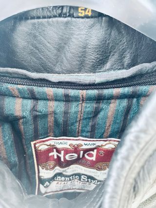 Chaqueta moto cuero Held 