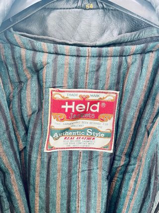 Chaqueta moto cuero Held 