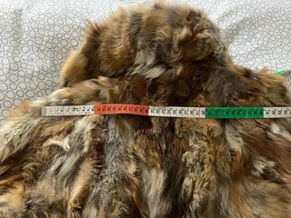 Chaquetón Vintage Piel Zorro Auténtica Talla 40/42