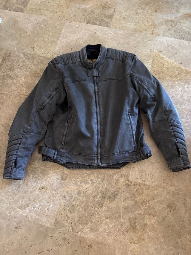 Impecable Chaqueta Bela Moto Talla 54 Reforzada