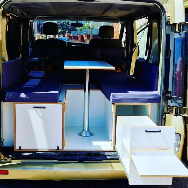 Mueble Camper Renault Trafic Corta