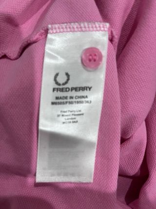 Polo FRED PERRY  Rosa Talla S