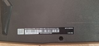 Portátil MSI KATANA
