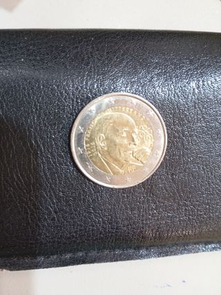 2 Euro François Mitterrand monete