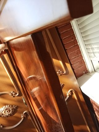Cabecero de madera estilo curvo gratis / regalo 