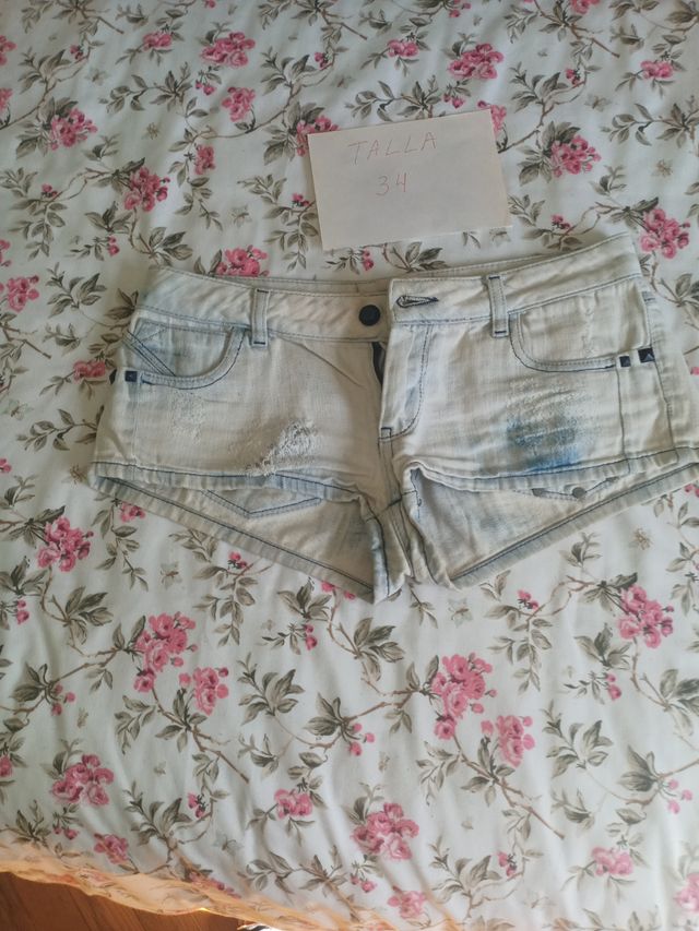 Pantalones varias marcas y colores talla 34 vaquer