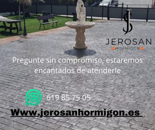 Hormigón impreso y pulido Málaga