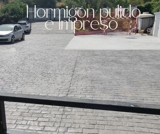 Hormigón impreso y pulido Málaga