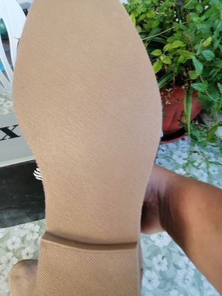 Scarpe uomo scamosciate beige