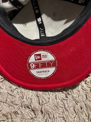 Gorra LA Gris y Roja