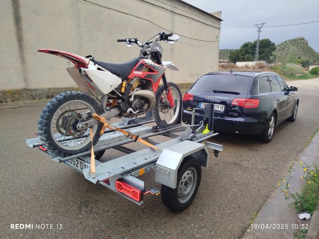 Remolque para 3 motos