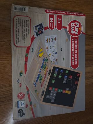 Lote juegos de madera educativos