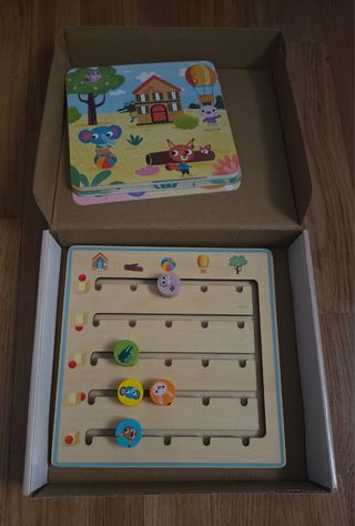 Lote juegos de madera educativos