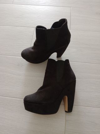 Lote 3 pares zapatos mujer.