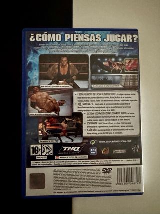 Smackdown vs Raw 2008 PS2