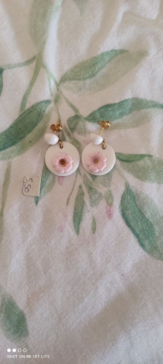 Pendientes flor para niñas