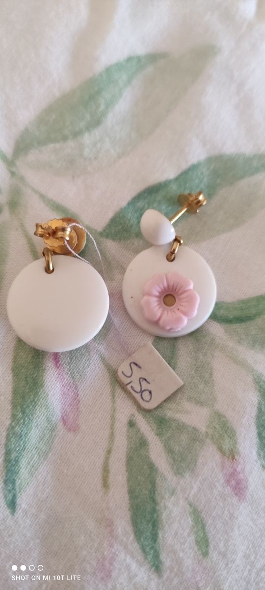Pendientes flor para niñas