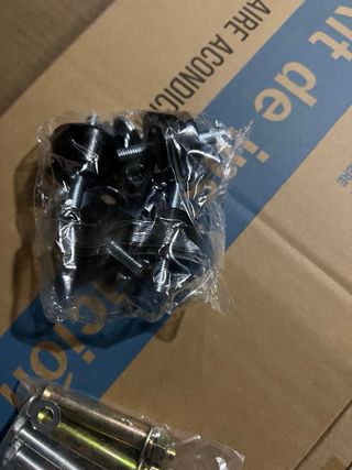 kit de instalación para a/a de tres metros