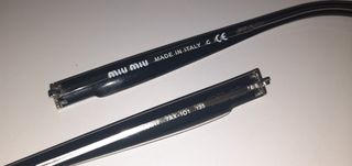 Miu Miu Stecche VMU51l Originale per Occhiali  Ori