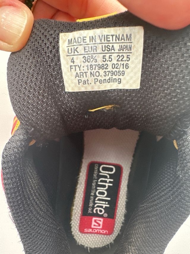 Salomon Speedcross 3 Rojo/Amarillo