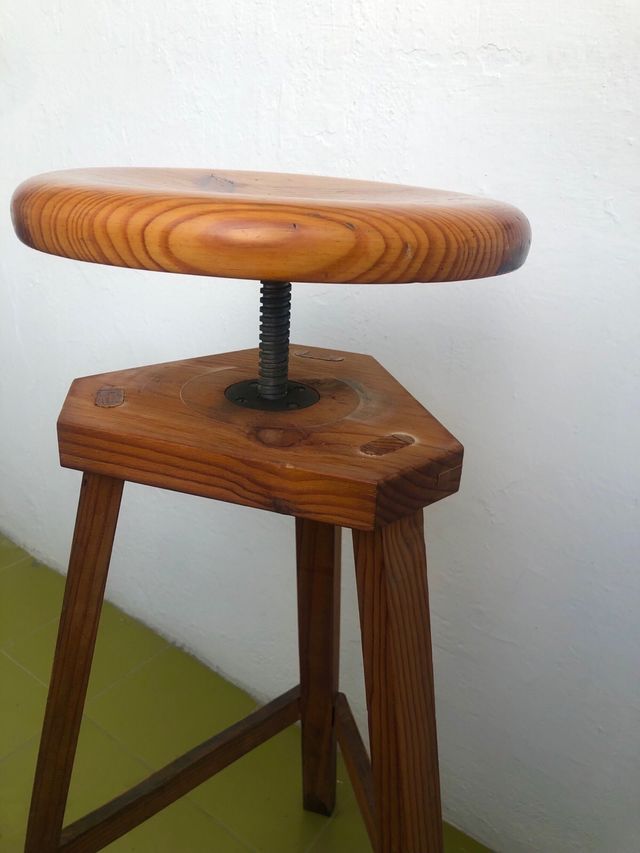 Banqueta de madera