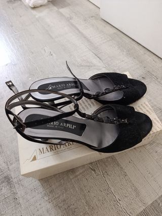 Zapatos de fiesta Mario Arpili negros