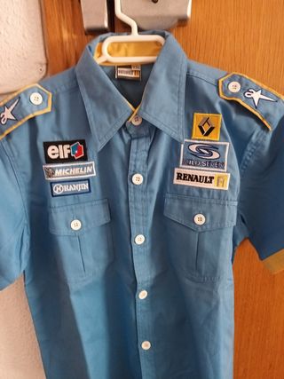 Camisa Renault F - 1 Talla XXL Niño