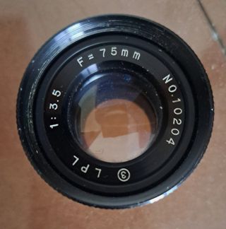 Objetivo LPL 75mm 1:3.5