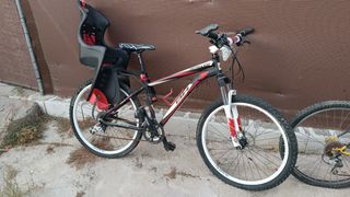 Bicicleta BH Spike con silla 