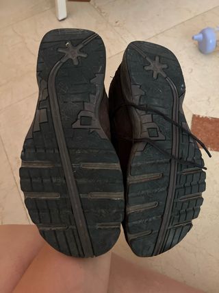 Zapatos de senderismo negros