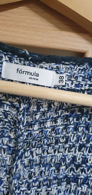Cárdigan Fórmula Azul Talla l