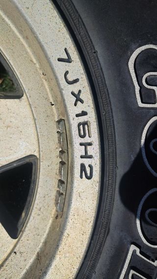 Llanta Goodyear Wrangler 7Jx16H2 Todoterreno