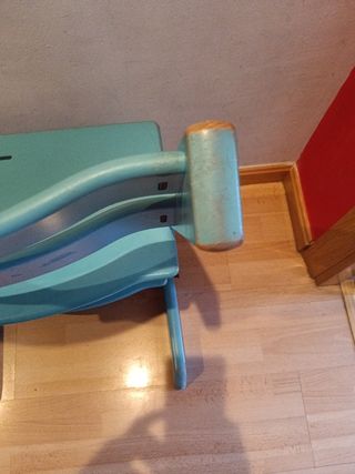 Silla Stokke Trona color azul turquesa