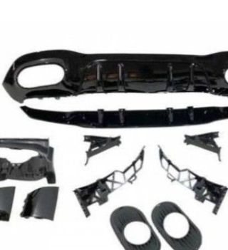 Difusor Trasero Mercedes W177 AMG Look A35