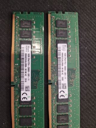 2x 16GB DDR4 2666MHz SK hynix RAM