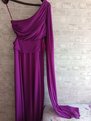 Vestido de ceremonia morado