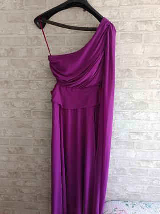 Vestido de ceremonia morado