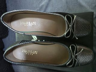 Zapatos medio tacón HURLUN negros mujer