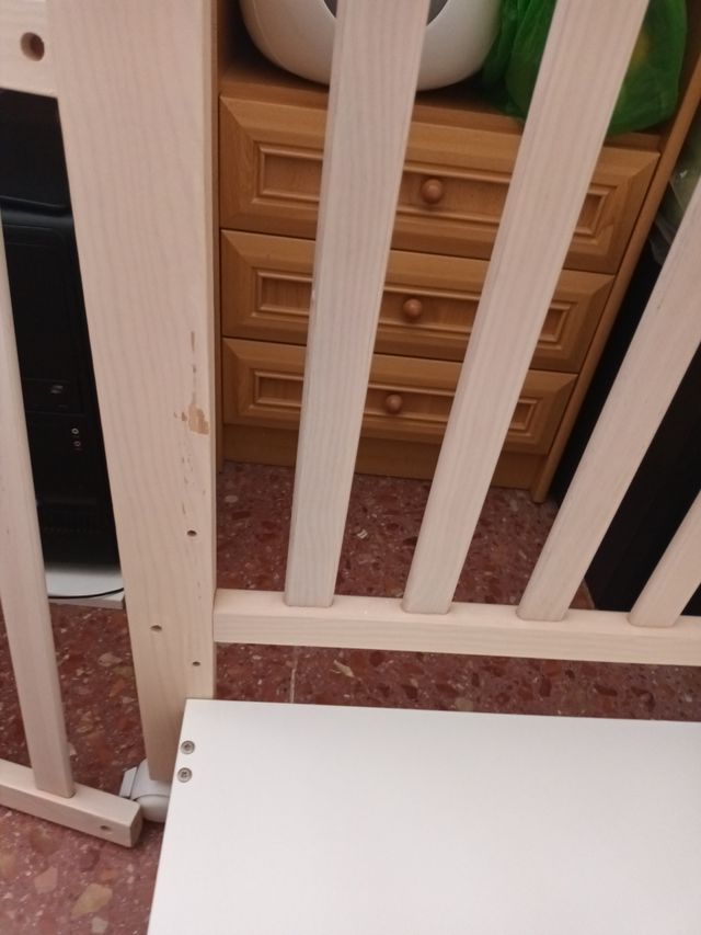 Cuna de madera