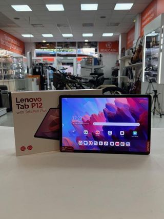 TABLET LENOVO TAB P12 8/128GB + CAJA COMPLETA + FUNDAS Y TECLADO