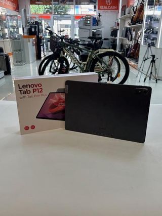 TABLET LENOVO TAB P12 8/128GB + CAJA COMPLETA + FUNDAS Y TECLADO