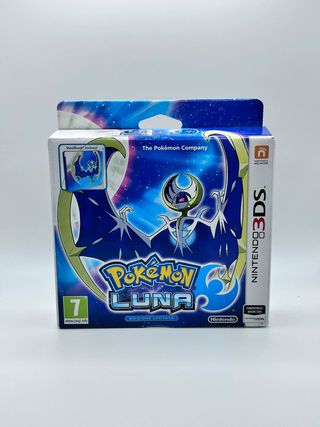 Pokemon Luna SteelBook Nuovo Sigillato Nintendo 3D