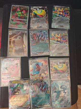 Colección Cartas Pokémon battle partners