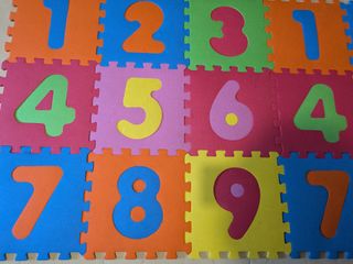 Alfombra Puzzle Infantil Números