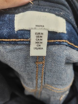 Pantalón vaquero premamá Talla M