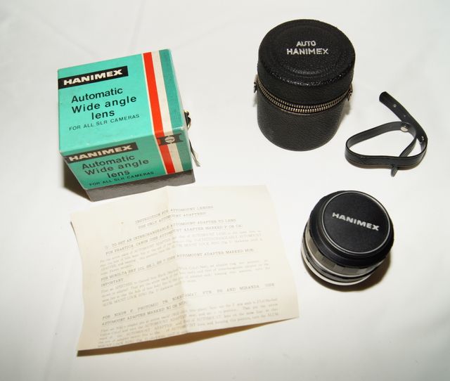 Obiettivo Hanimex 1-2.8f=35mm